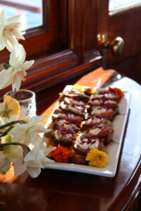 Catering on a boat